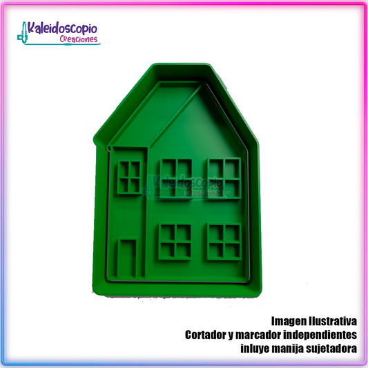 Casa Peppa Pig - Cortador para galletas y fondant