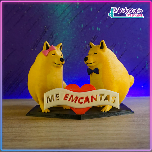Cheems "Me Emmcantas" figura coleccionable Custom