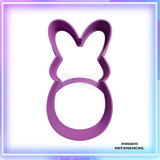 Cortador para galletas Conejo de pascua silueta