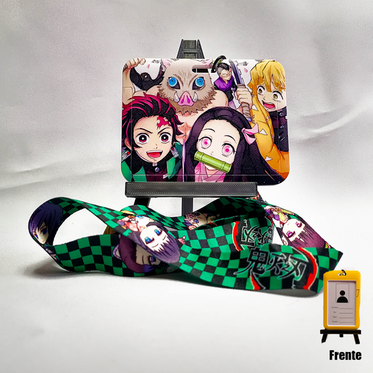 Portagafete demon Slayer