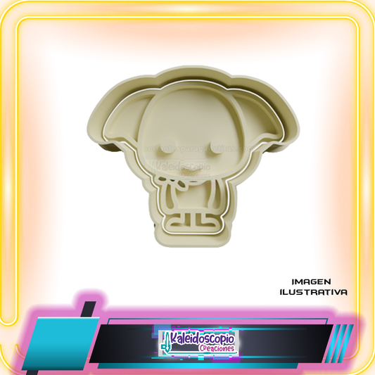 Cortador para galletas Dobby Harry Potter.
