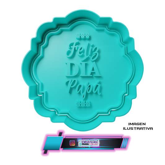 Cortador para galletas Feliz Día Papá