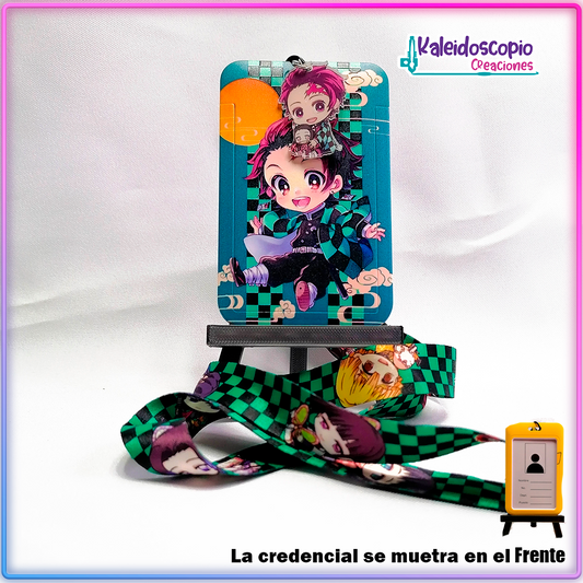 Porta Gafete Tanjiro Kamado