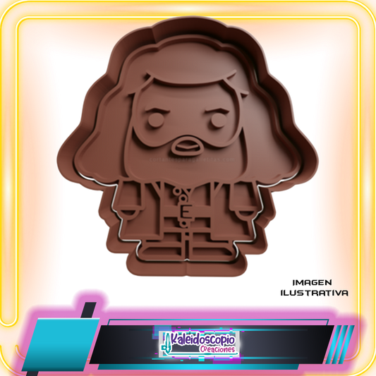 Cortador para galletas Hagrid, Harry Potter