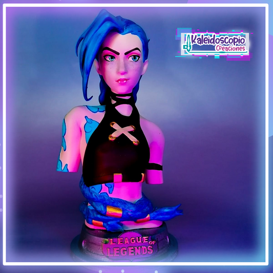 Jinx - Arcane, busto custom