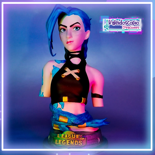 Jinx - Arcane, busto custom