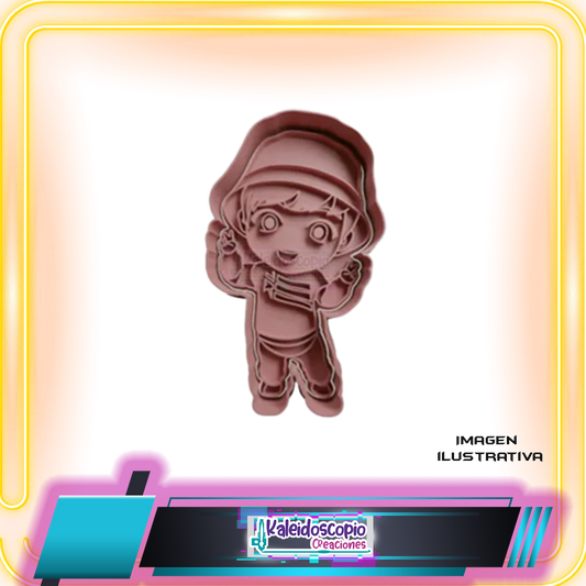 Cortador para galletas Jung Kook BTS