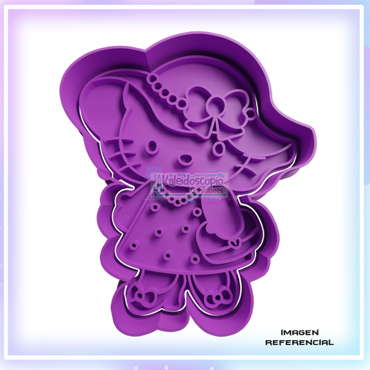 Cortador para Galletas Kitty Elegante