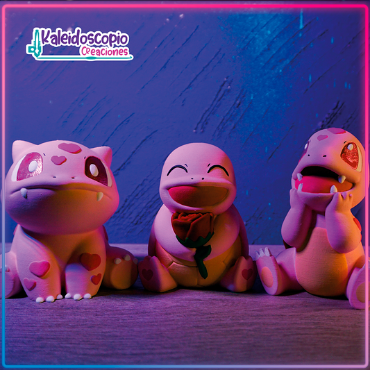Pokes iniciales Pack! San Valentin Figura Custom