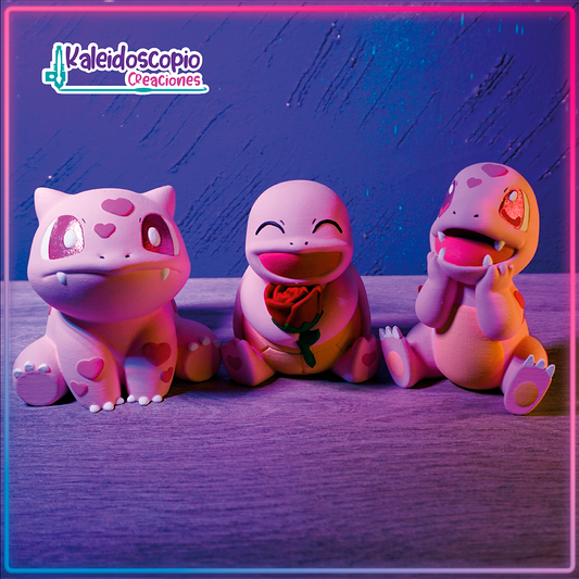 Pokes iniciales Pack! San Valentin Figura Custom