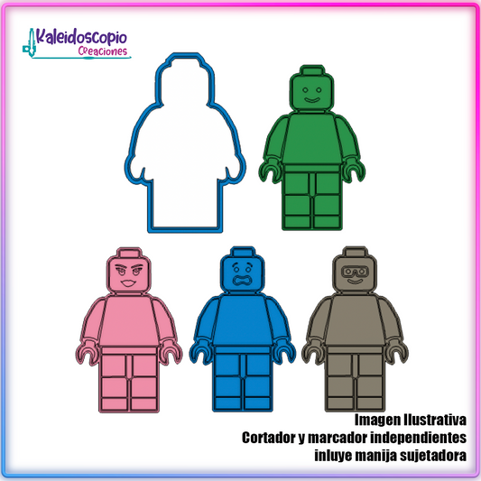Personajes Pack - Cortador para galletas y fondant