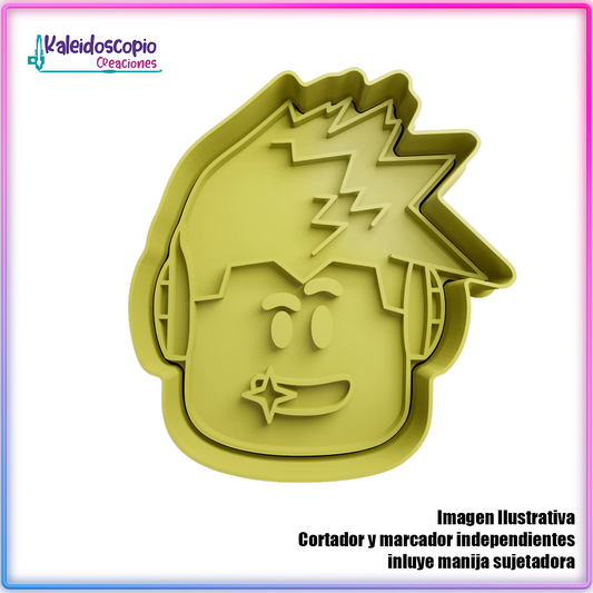 Liam Roblox - Cortador para galletas y fondant
