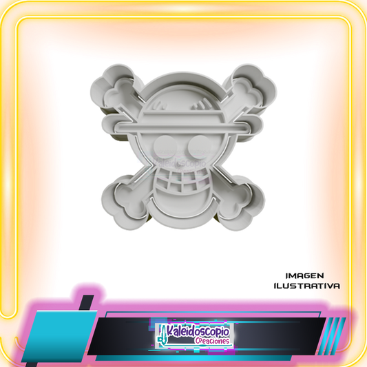 Cortador para galletas One Piece, logo
