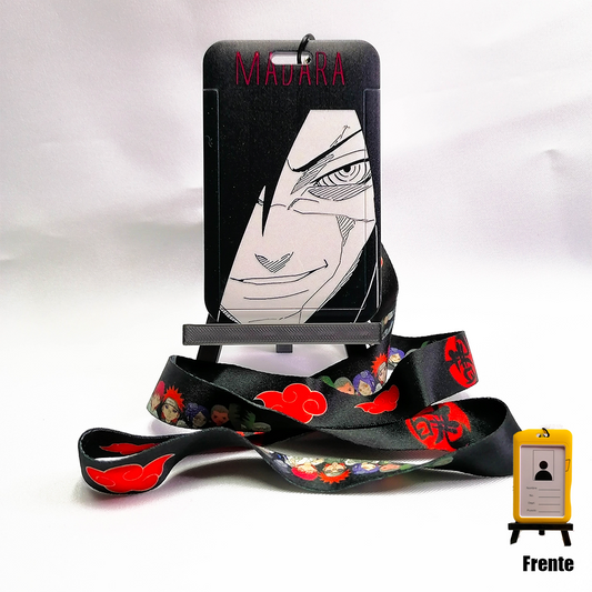 Portagafete Madara Uchiha