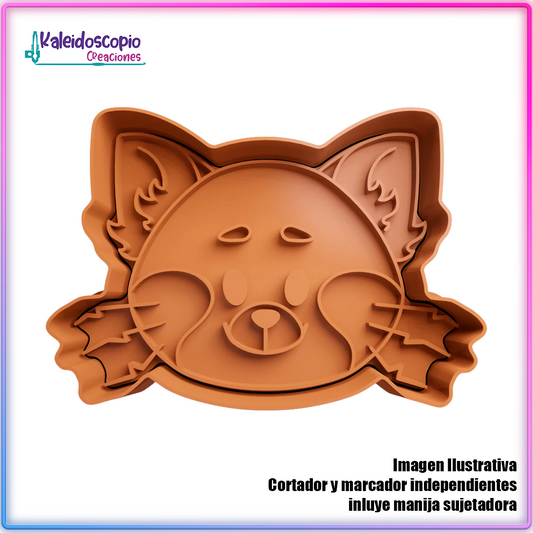 Meilin lee turning red - Cortador para galletas y fondant