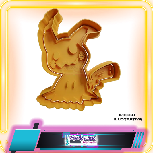 Cortador para galletas Mimikyu, Pokémon