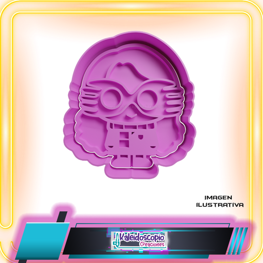 Cortador para galletas Moon Harry Potter