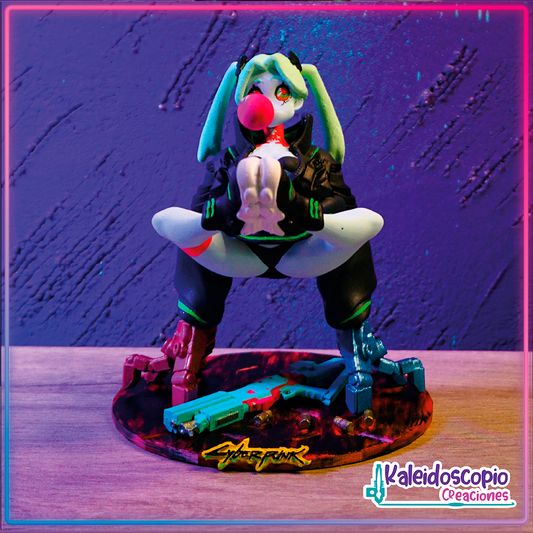 Rebecca - Cyberpunk estatuilla custom