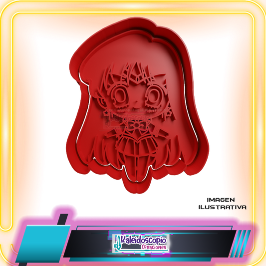 Cortador para galletas Rei Hino Sailor Moon