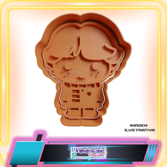 Cortador para galletas Ron, Harry Potter