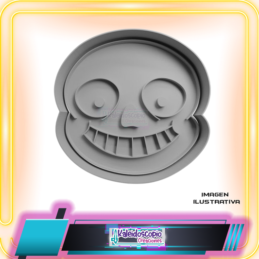 Cortador para galletas Sans undertale Rostro