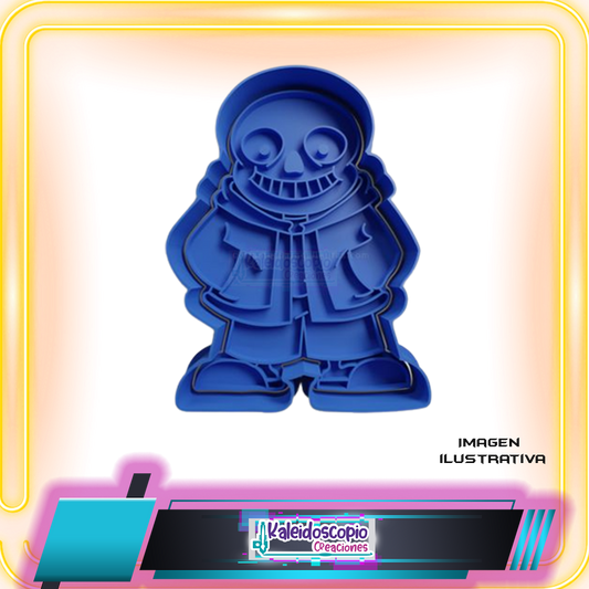 Cortador para galletas Sans undertale Toby Fox