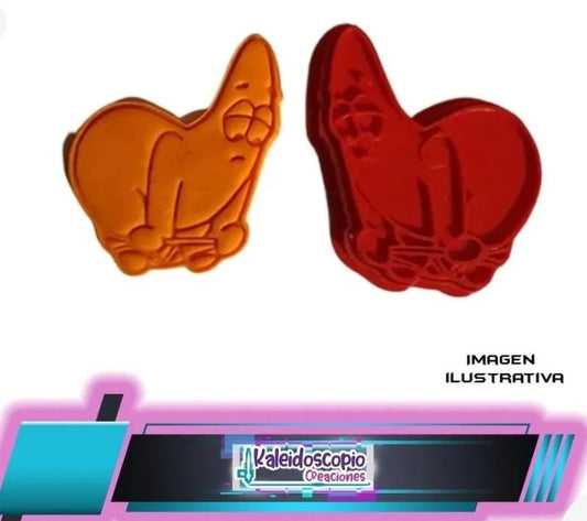 Patricio " Cobrate" Cortador para galletas y fondant