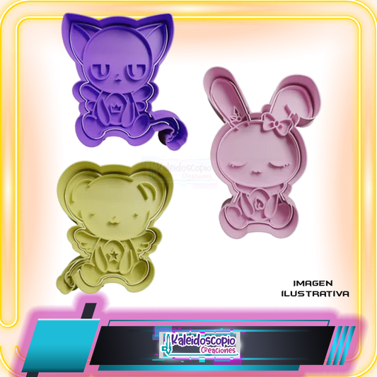 Cortador para galletas Sakura Card Captor Pack 3 Piezas