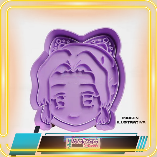 Cortador para galletas Shinobu Kocho, Demon Slayer