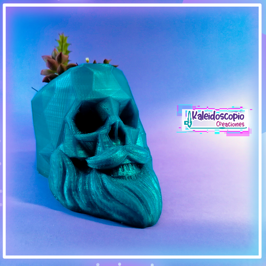 Macetita Craneo Barbon