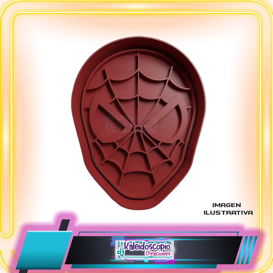 Cortador para galletas Spiderman Mascara