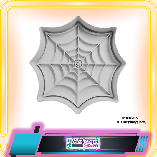 Cortador para galletas Spiderman Telaraña
