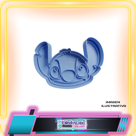 Cortador para galletas Stitch Cabeza