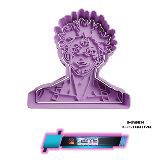 Cortador para galletas Sukuna Itadori Jujutsu Kaisen