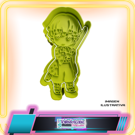 Cortador para galletas Zenitsu, Demon slayer