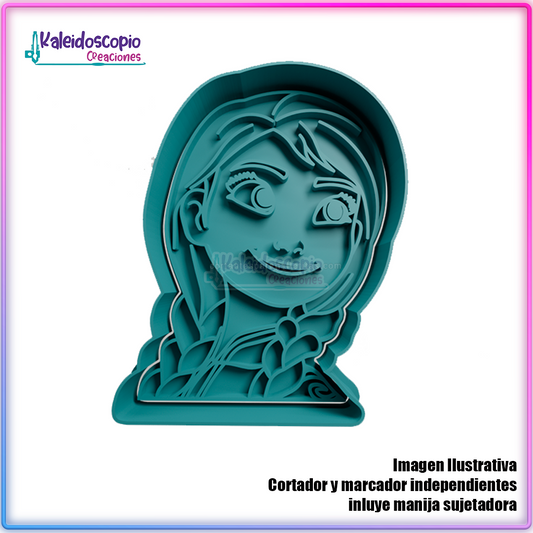 Ana Frozen - Cortador para galletas y fondant