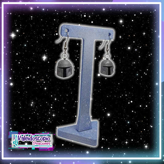 Aretes Mandalorian casco