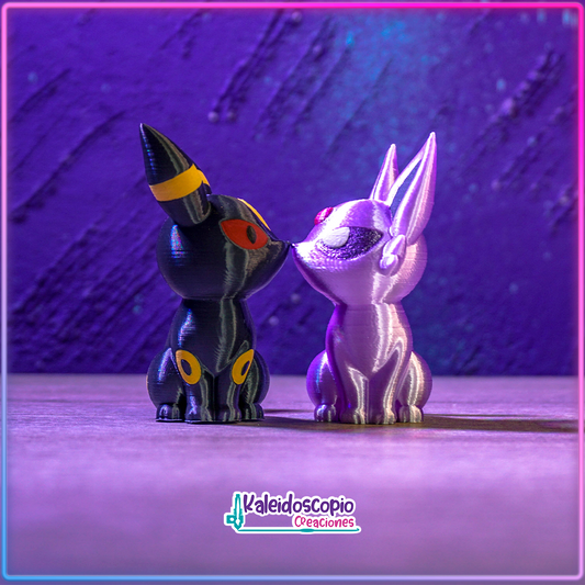 Espeon & Umbreon Bundle San Valentin Figura Custom