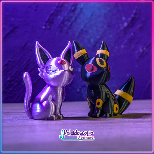 Espeon & Umbreon Bundle San Valentin Figura Custom