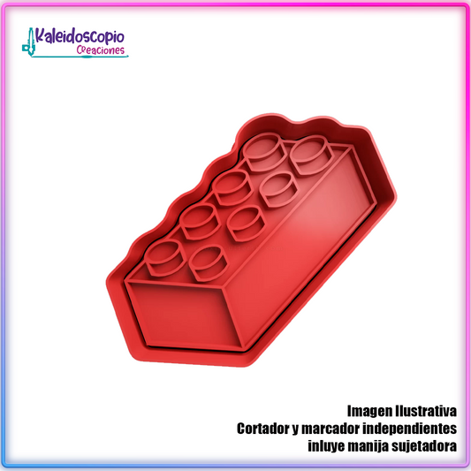 Bloque rectangular - Cortador para galletas y fondant