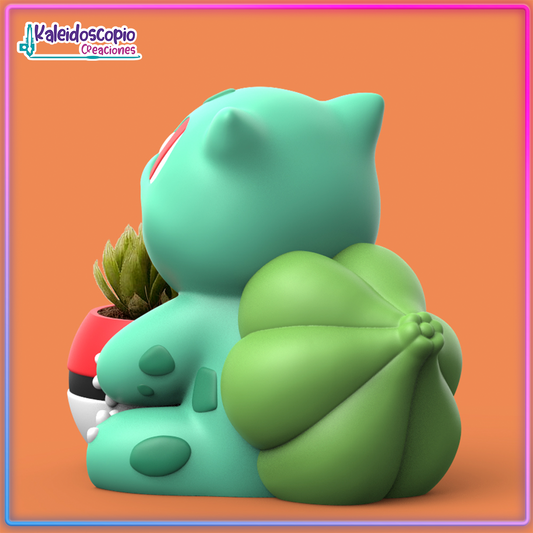 Bulbasaur con pokeball Maceta Pokémon