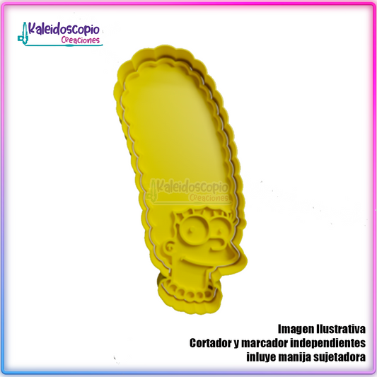 Marge v1 - Cortador para galletas y fondant
