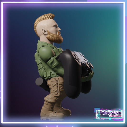 Soporte para control Call Of Duty Soldier