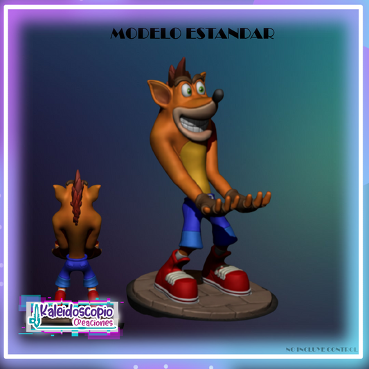 Soporte para control custom Crash Bandicoot