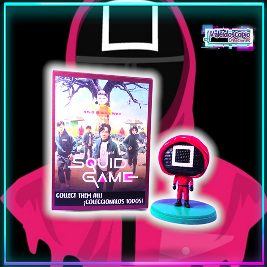 Juego Del Calamar Supervisor Cuadrado Custom Pop