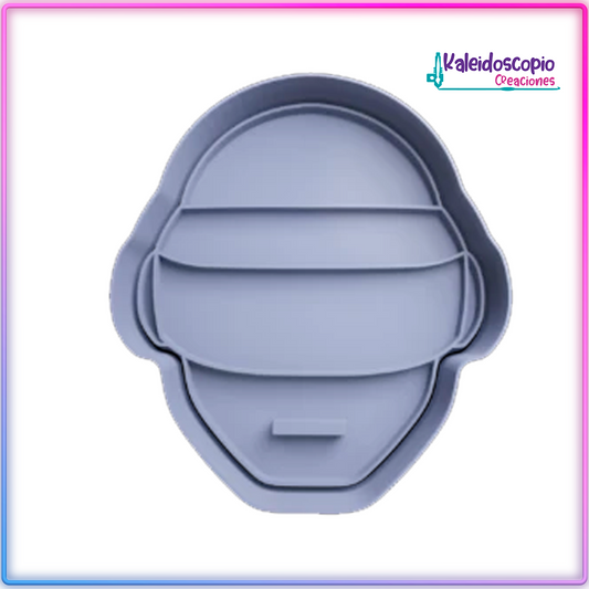 Daft Punk 1 Cortador para galletas y fondant