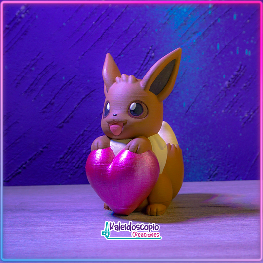 Eevee San Valentin Figura Custom