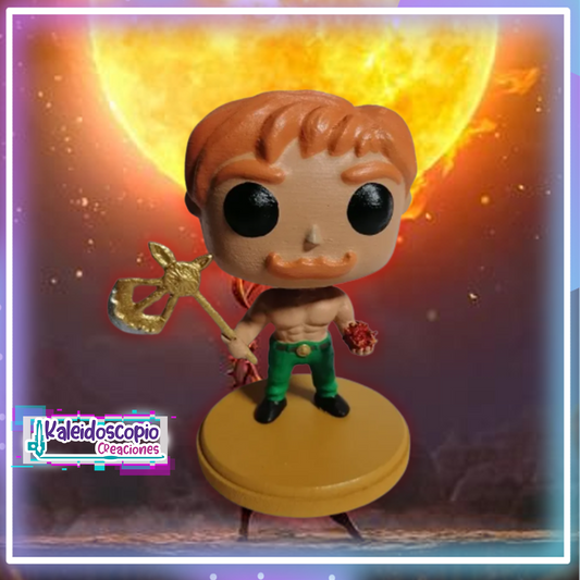 Escanor Nanatsu no taizai Custom Pop