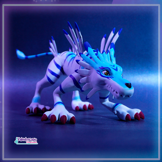 Garurumon - Figura Custom