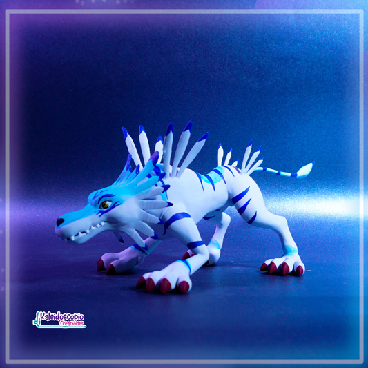 Garurumon - Figura Custom
